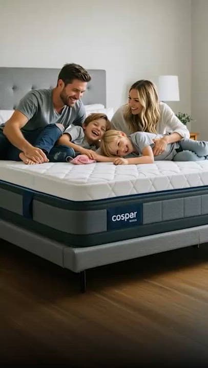 The Casper storefront on mobile, scrolling its mattress range